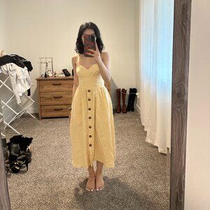 Reformation - Cale Linen Dress